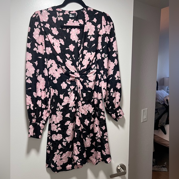 The Kooples Pink Floral Long Sleeve Dress - Picture 1 of 5